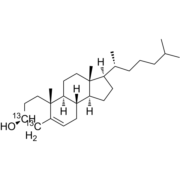 Cholesterol-13C2 (Cholesterol 13C2) 78887-48-6